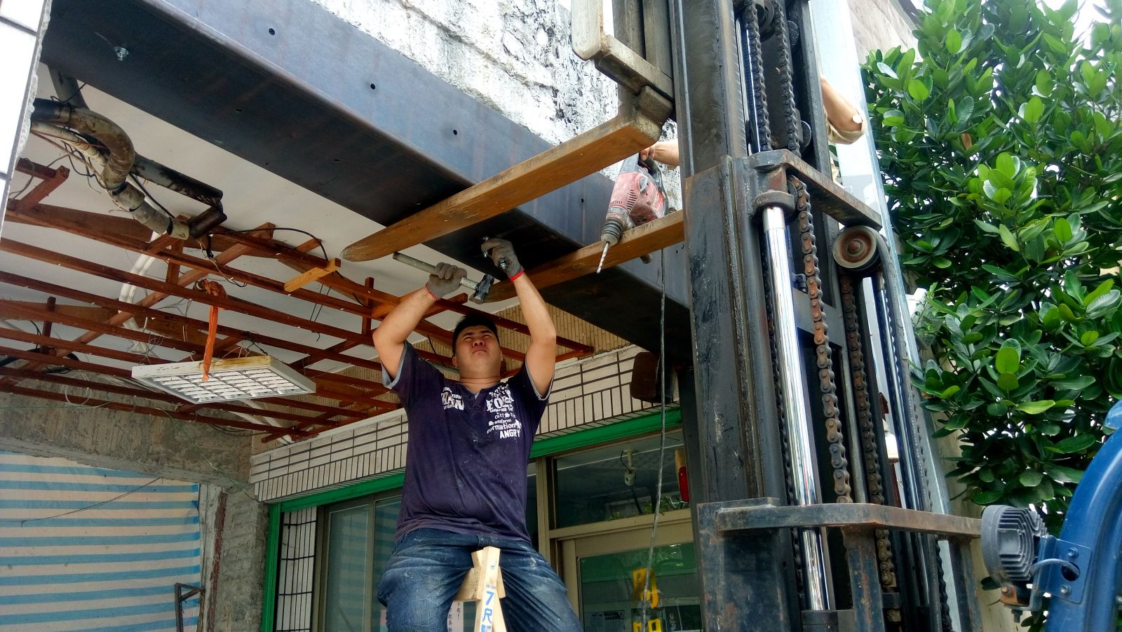 鋼板及H型鋼組裝