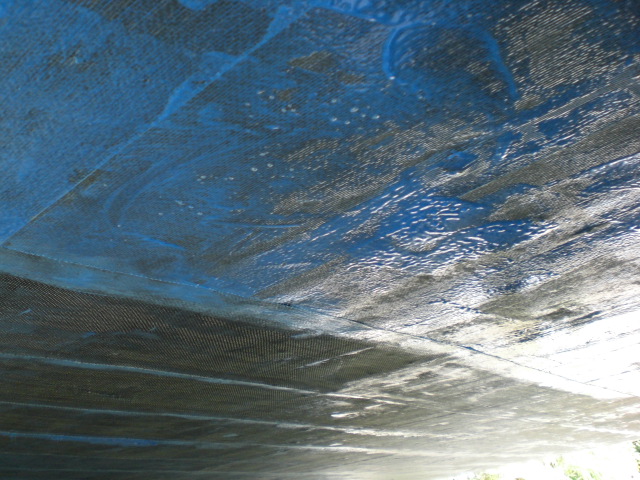 Epoxy砂漿塗抹及碳纖維貼附